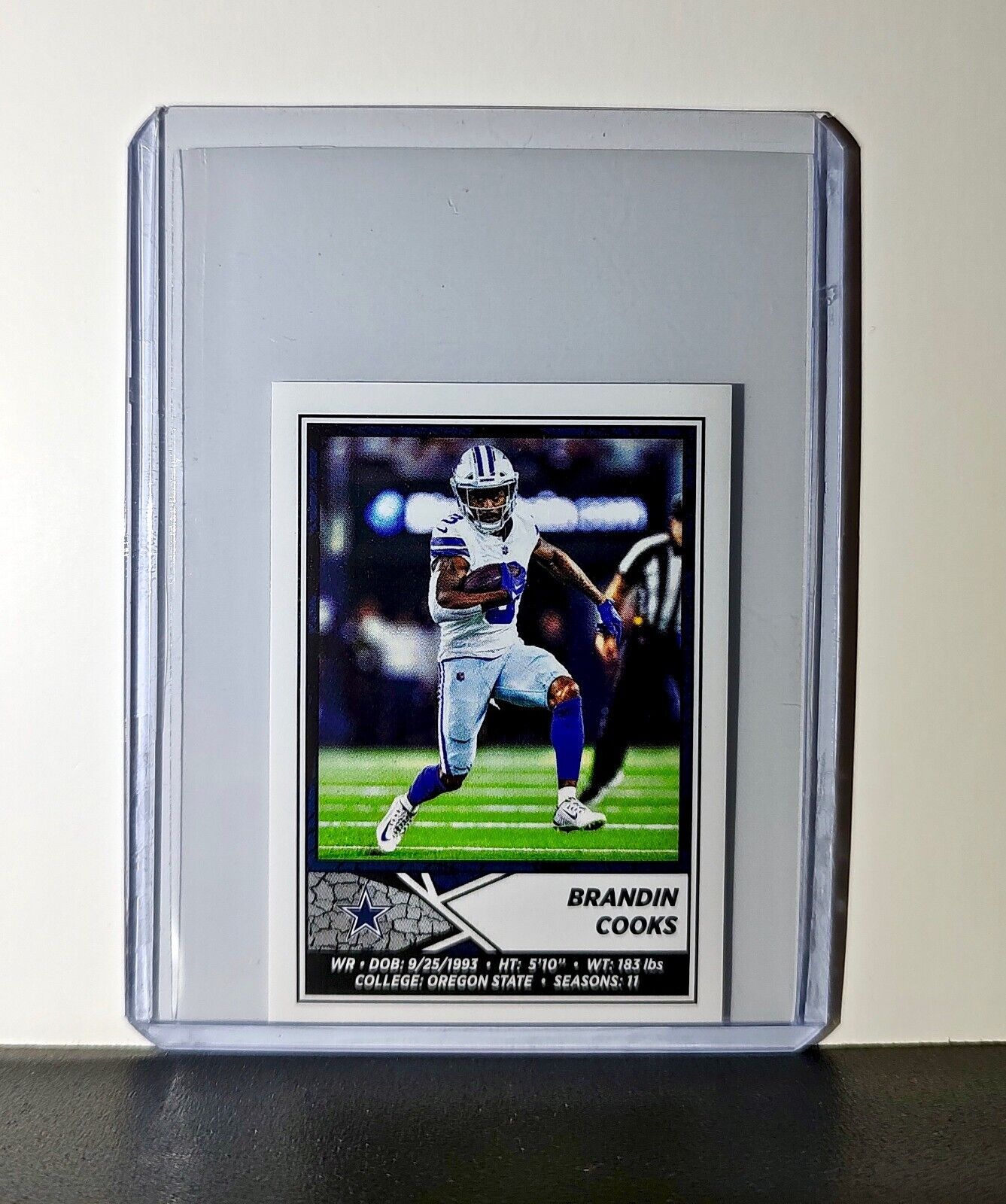 Brandin Cooks 2024 Panini NFL Sticker #302 Dallas Cowboys