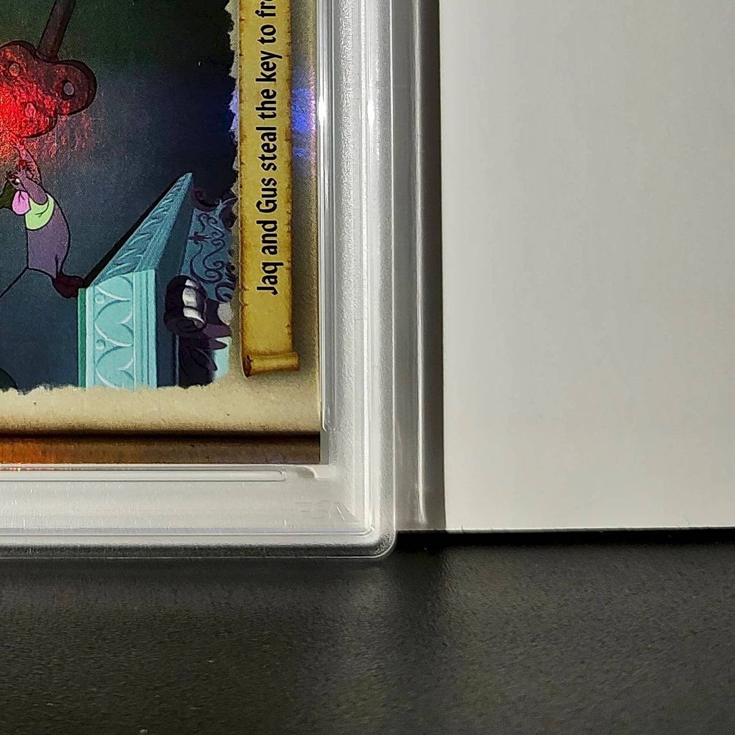 Jaq and Gus steal the key to free Cinderella 2025 Topps Disney #C75-21 PSA 9