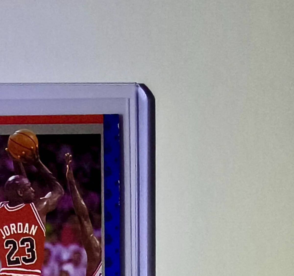 Michael Jordan 1991-92 Fleer Team Leader #375 Basketball Card Chicago Bulls