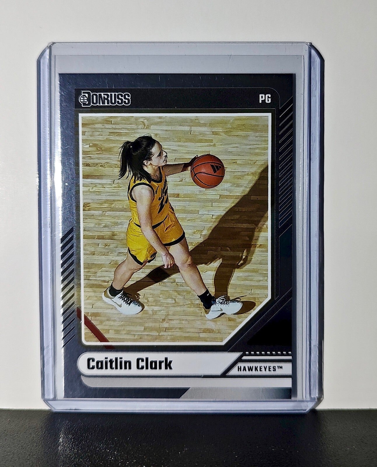 Caitlin Clark 2024 Silver Foil Panini Donruss #12 Basketball Card Iowa Hawkeyes