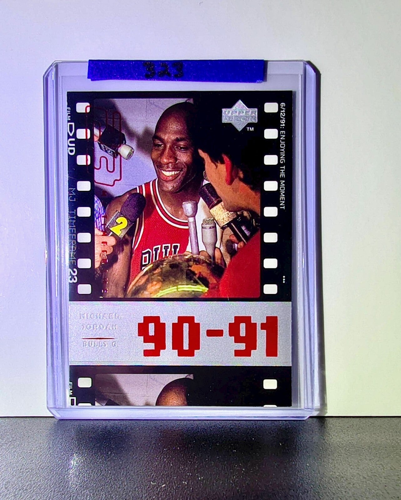 Michael Jordan 1998-99 Upper Deck MJ Timeframe #45 Basketball Card Chicago Bulls