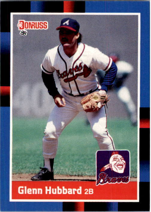 1988 Glenn Hubbard Donruss Baseball Card #314