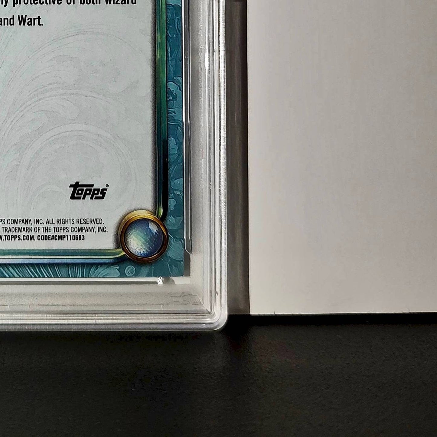 Archimedes 2025 Topps Disney #121 Diamond Card The Sword in the Stone PSA 8