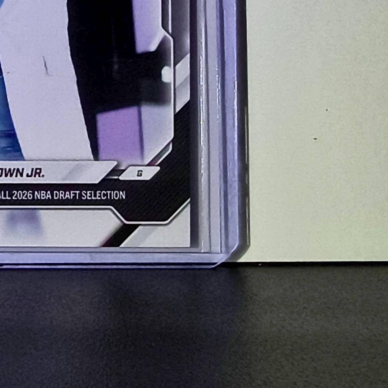 Mikel Brown Jr. Rookie 2026-27 Topps NBA Draft Night #MBRO Card Nets