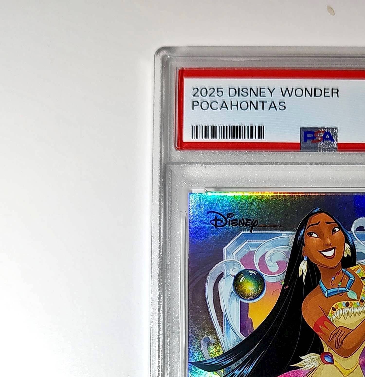 Pocahontas 2025 Topps Disney Cartoon Princess #157 Card Pocahontas PSA 9 MT