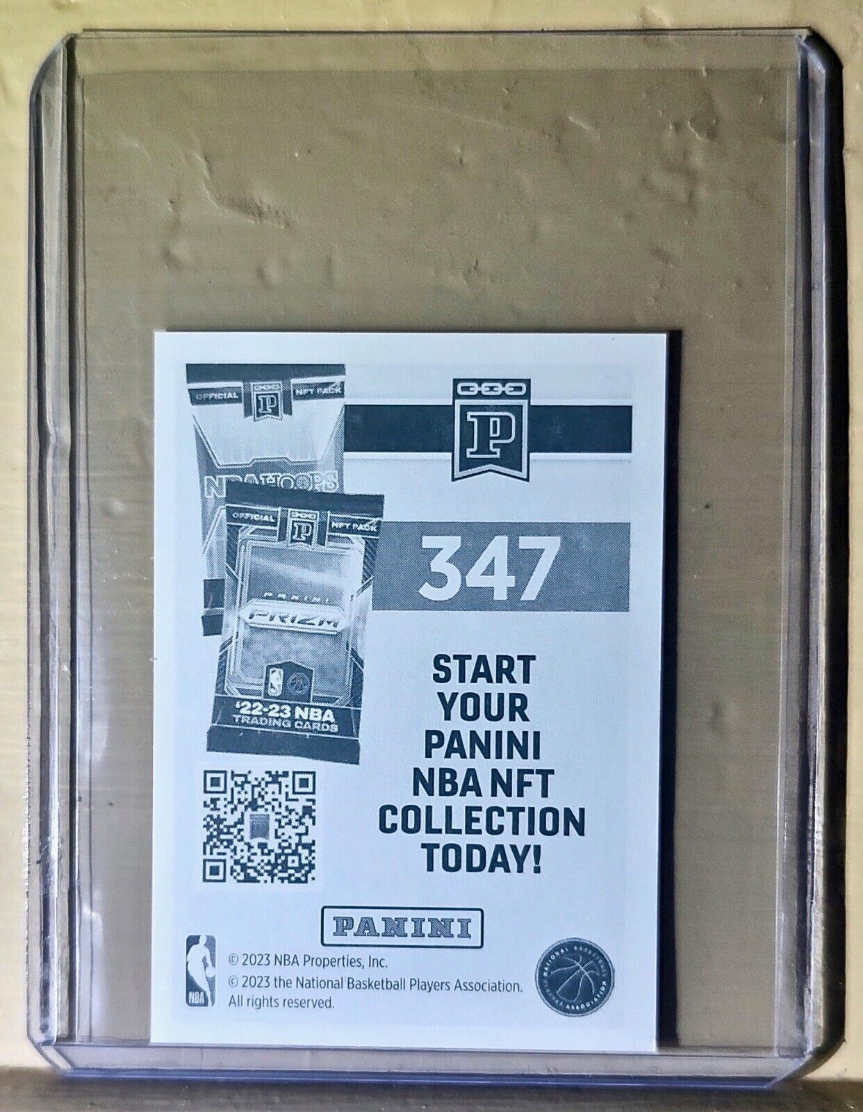 2023-24 Logo Panini NBA Basketball #347 Sticker LA Clippers