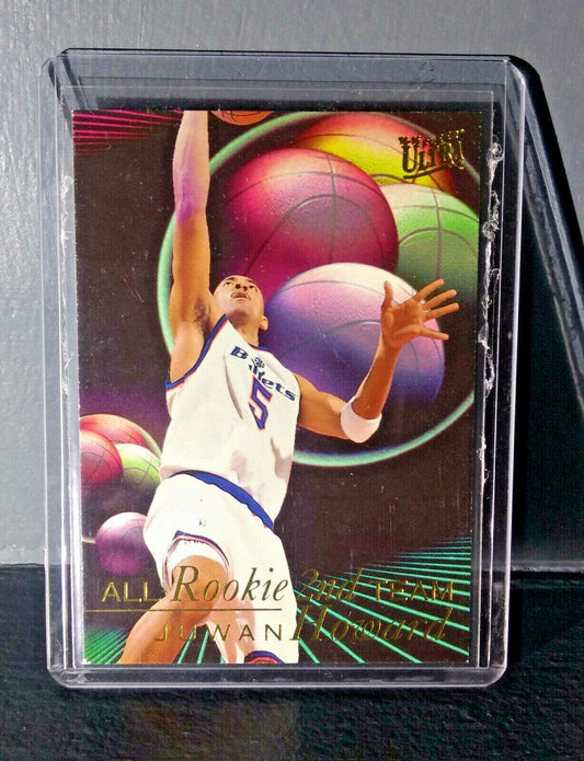 1995-96 Juwan Howard Fleer Ultra All-Rookie Team #6 Basketball Card