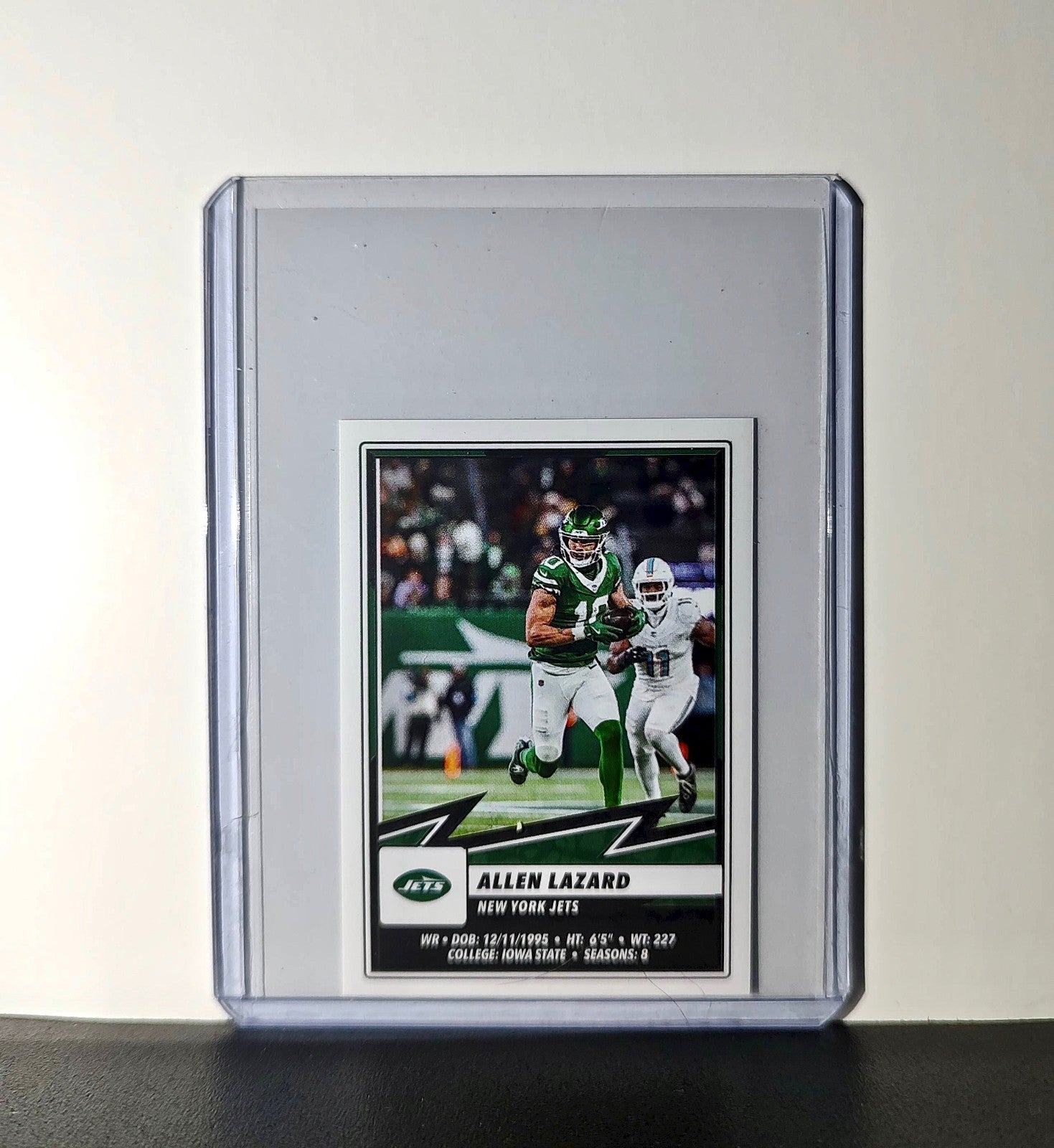 Allen Lazaard 2025 Panini NFL #93 Sticker New York Jets