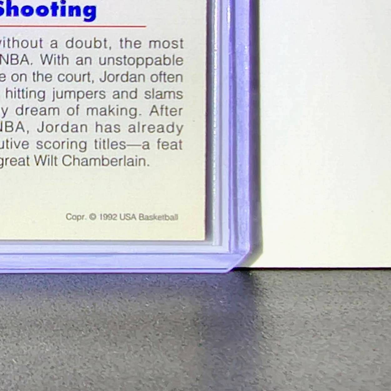 Michael Jordan 1992-93 Skybox USA Basketball #44 Basketball Card Chicago Bulls