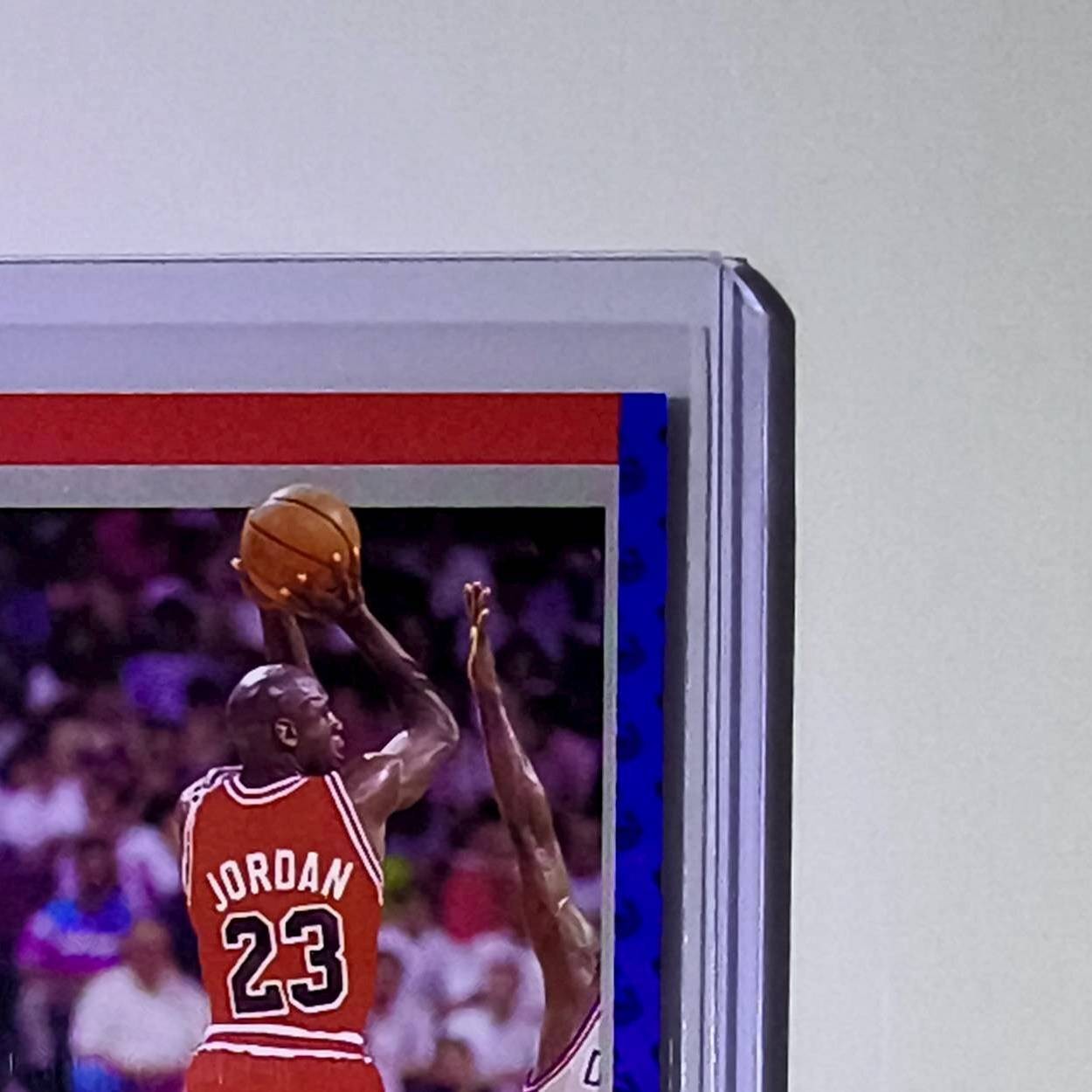 Michael Jordan 1991-92 Fleer Team Leader #375 Basketball Card Chicago Bulls