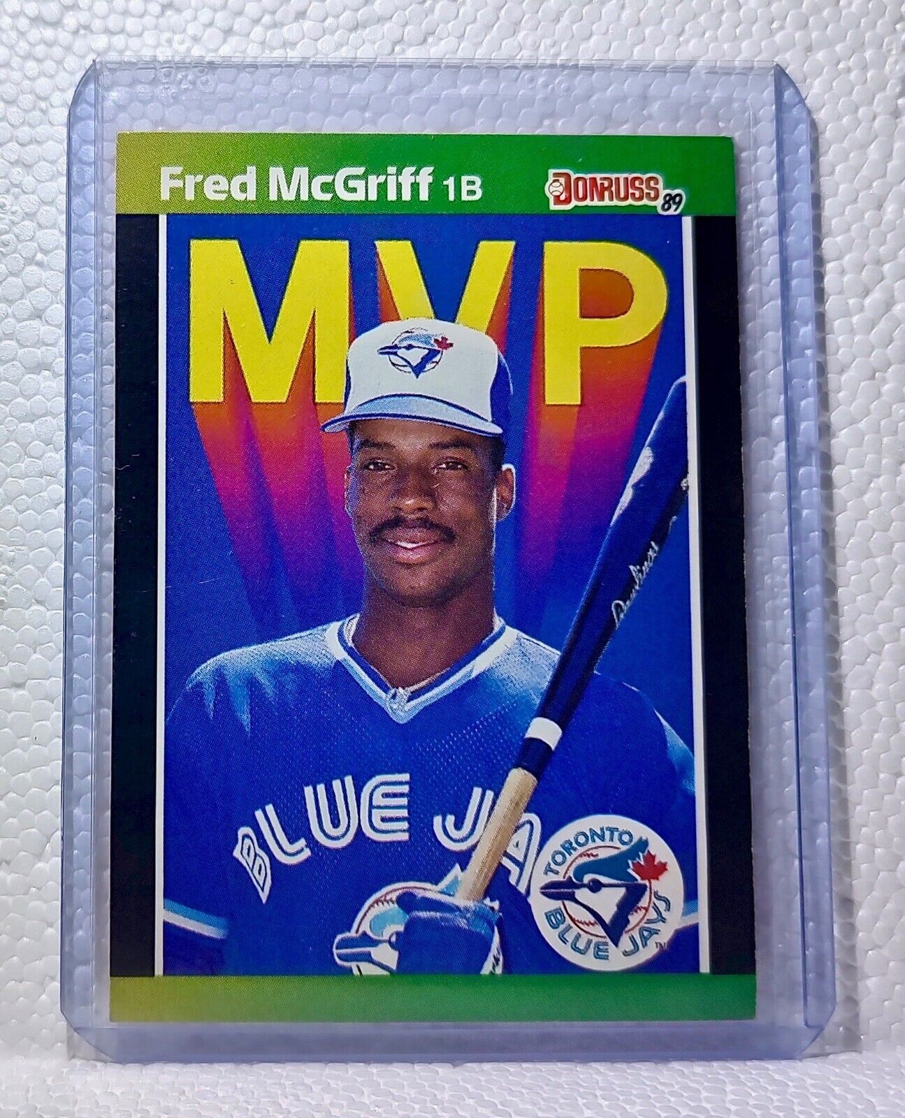 Fred MccGriff 1989 Donruss MLB #BC-19 Baseball Card Toronto Blue Jays