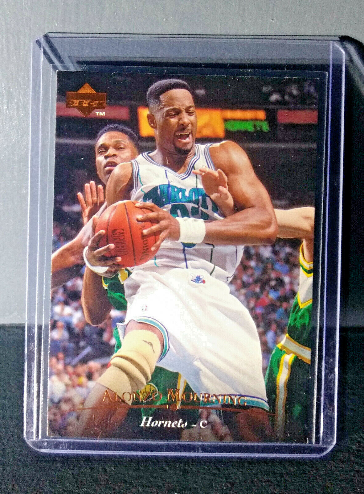 1995-96 Upper Deck Alonzo Mourning #127 Basketball Card