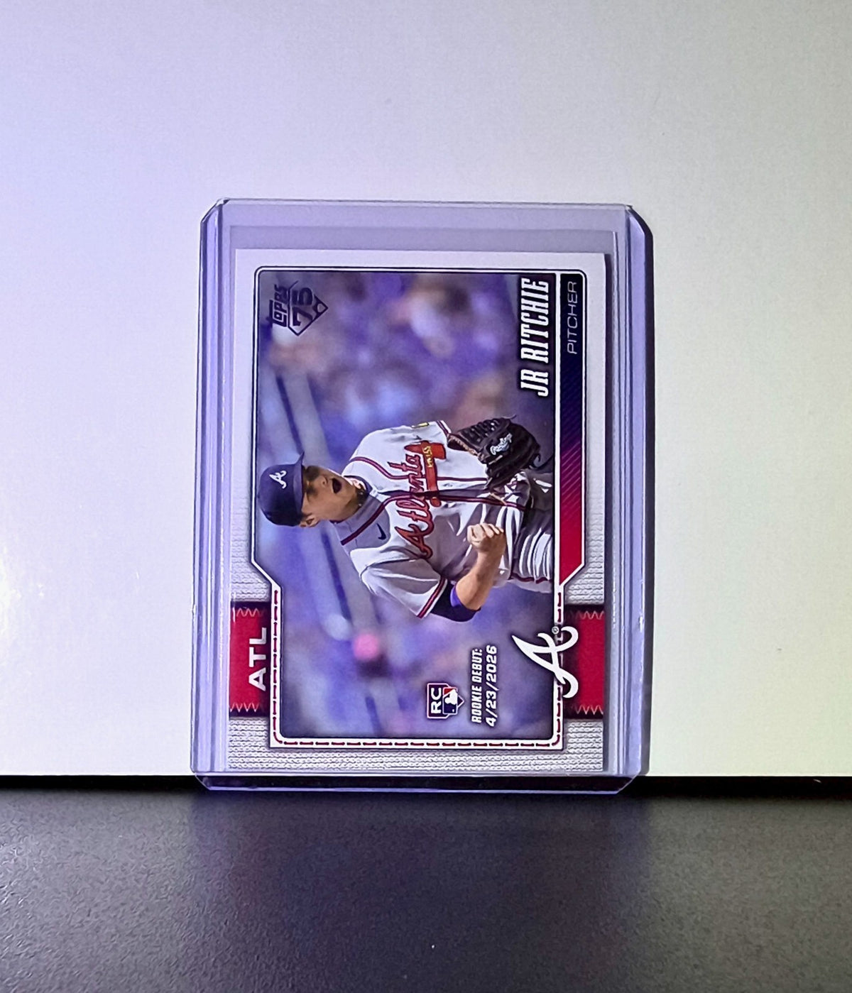 JR Ritchie Rookie 2026 Topps Update MLB #US282 Card Atlanta Braves