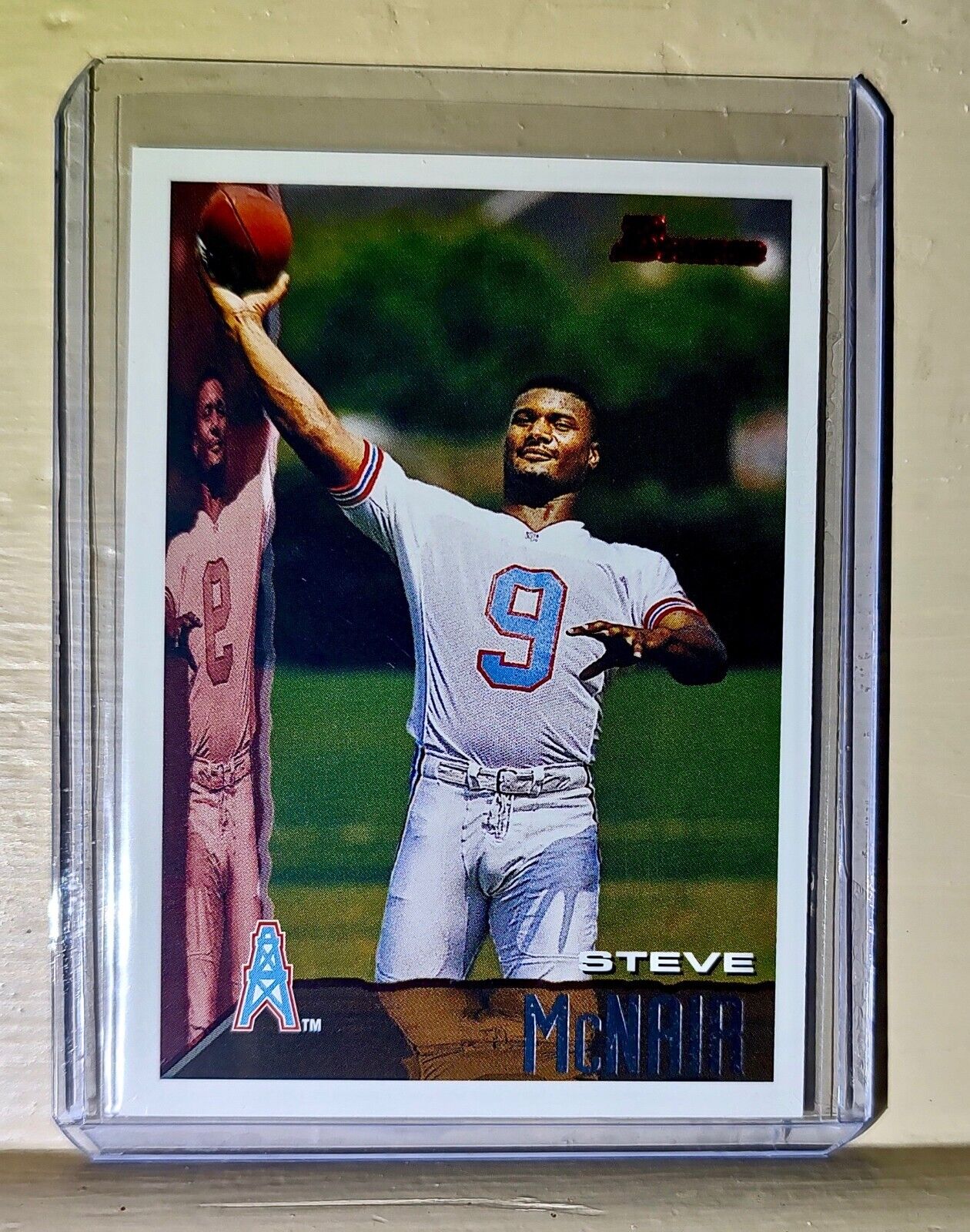 Steve McNair 1995 Topps Bowman Football #3 NFL Rookie Card Oilers