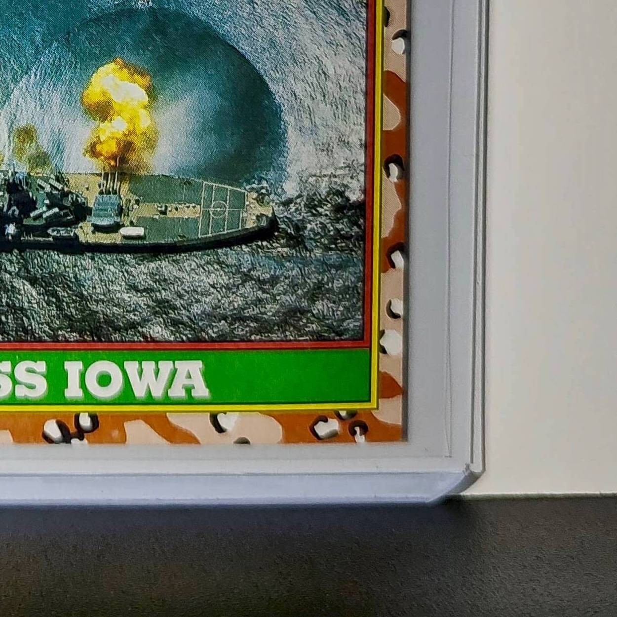 USS Iowa 1991 Topps Desert Storm #59 Card