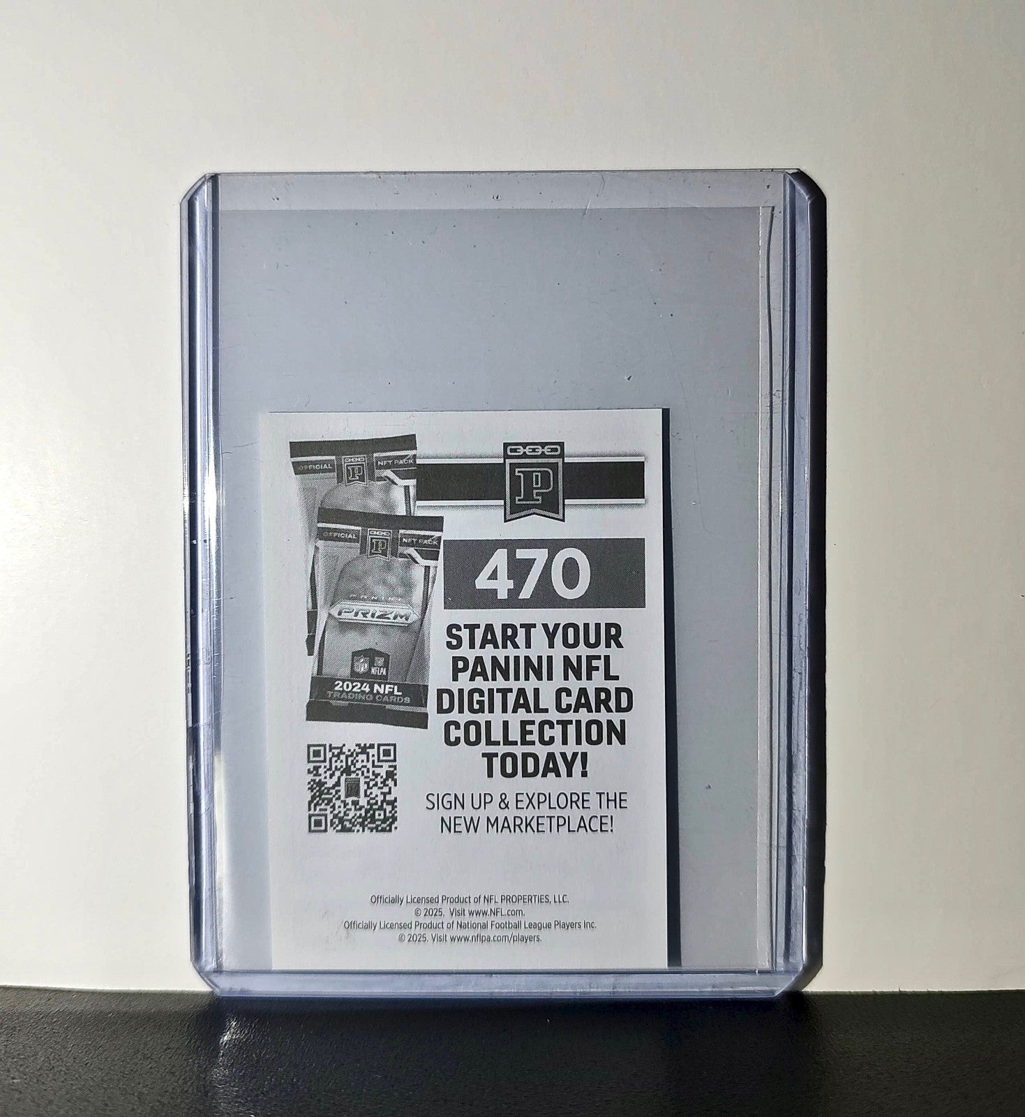 New Orleans Saints Logo 2025 Panini NFL #470 Sticker