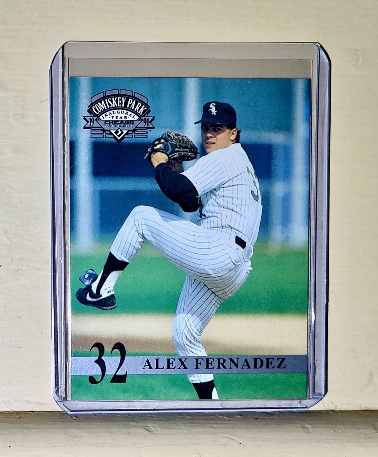 1991 Alex Fernadez Chicago White Sox Baseball Card #32