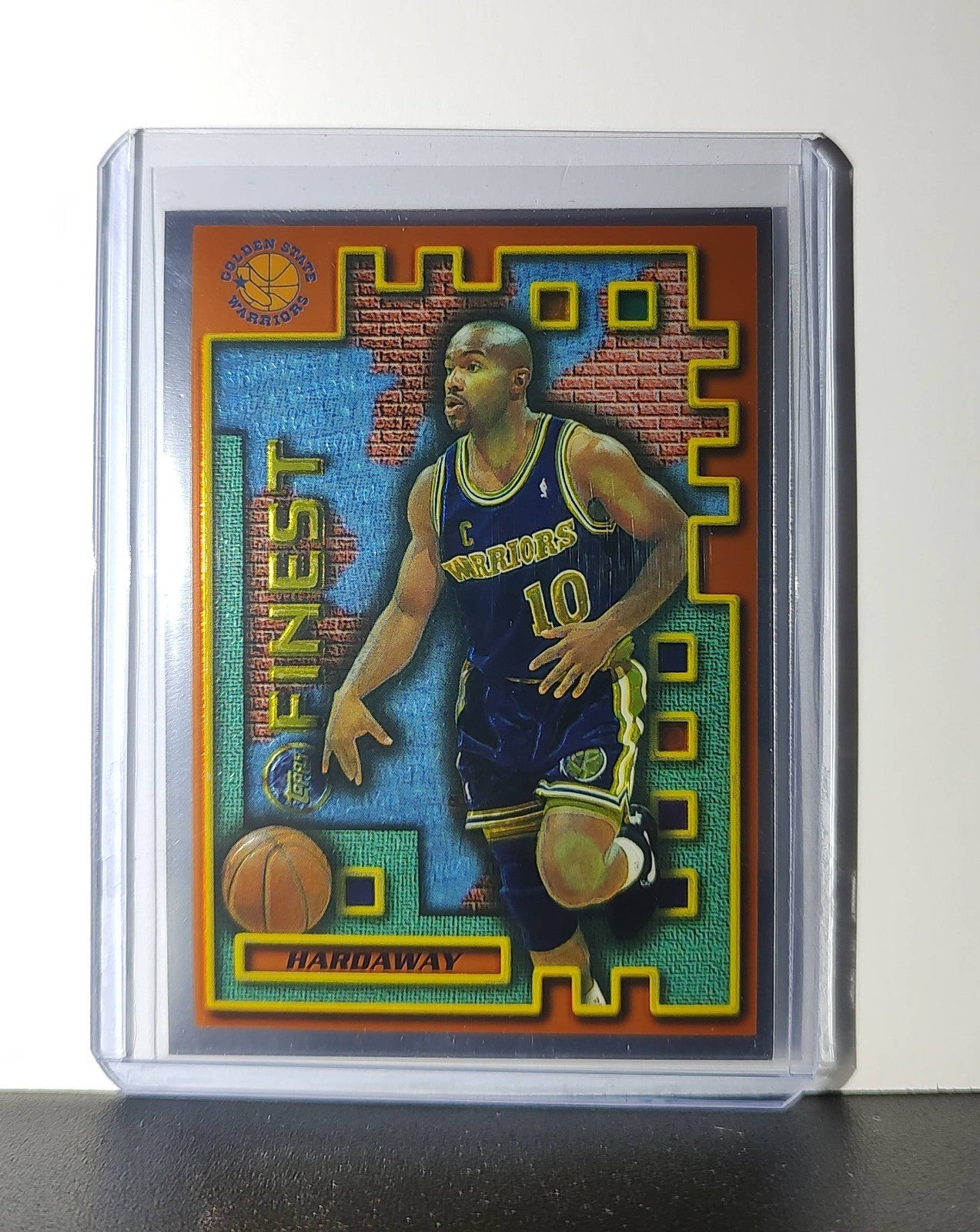 Tim Hardaway 1995-96 Topps Finest NBA #M26 Mysterly Warriors