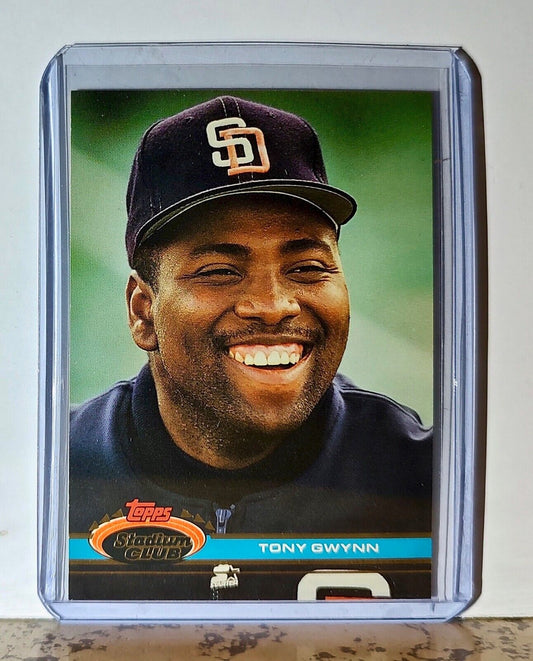 Tony Gwynn 1983 Topps Stadium Club MLB 308 Rookie Baseball Card San Diego Padres