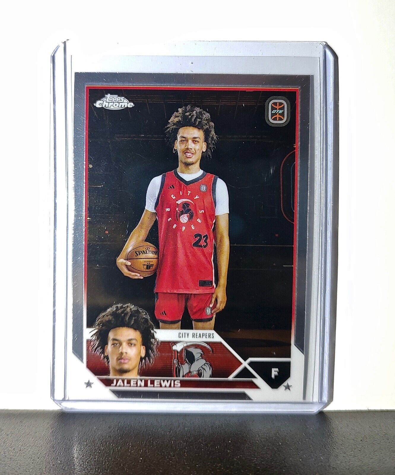 Jalen Lewis 2023-24 Topps Chrome Overtime #8 Card City Reapers