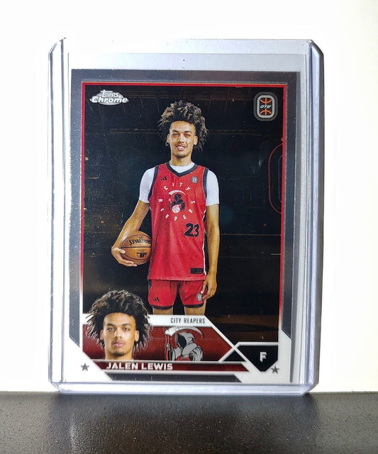 Jalen Lewis 2023-24 Topps Chrome Overtime #8 Card City Reapers