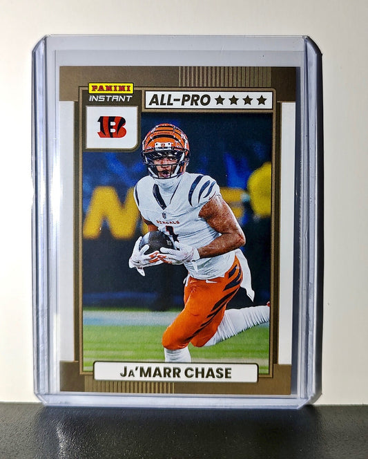 Ja'Marr Chase 2024 All-Pro Panini NFL #5 Football Cincinnati Bengals 1 of 101