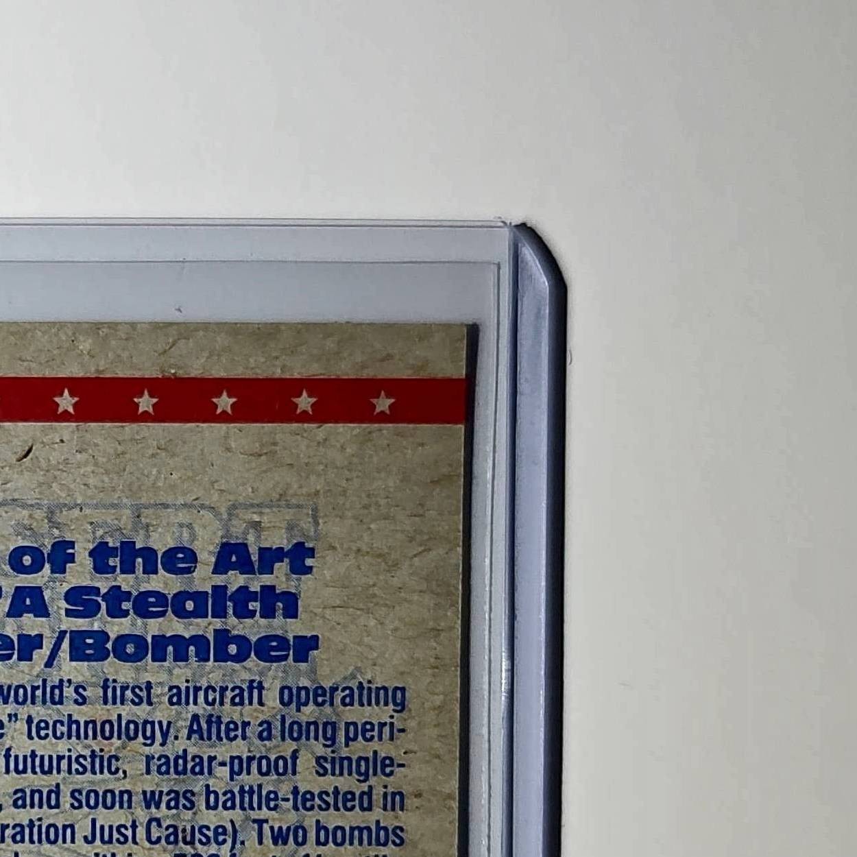 State of the Art Stealth 1991 Topps Desert Storm #20 Card