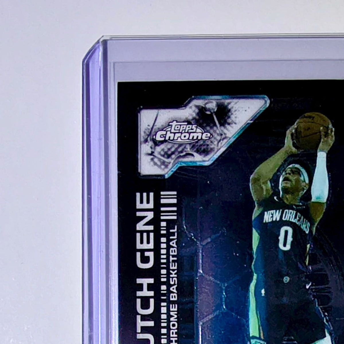 Jeremiah Fears Rookie 2025-26 NBA Topps Chrome Update Clutch Gene #CG-17 Card