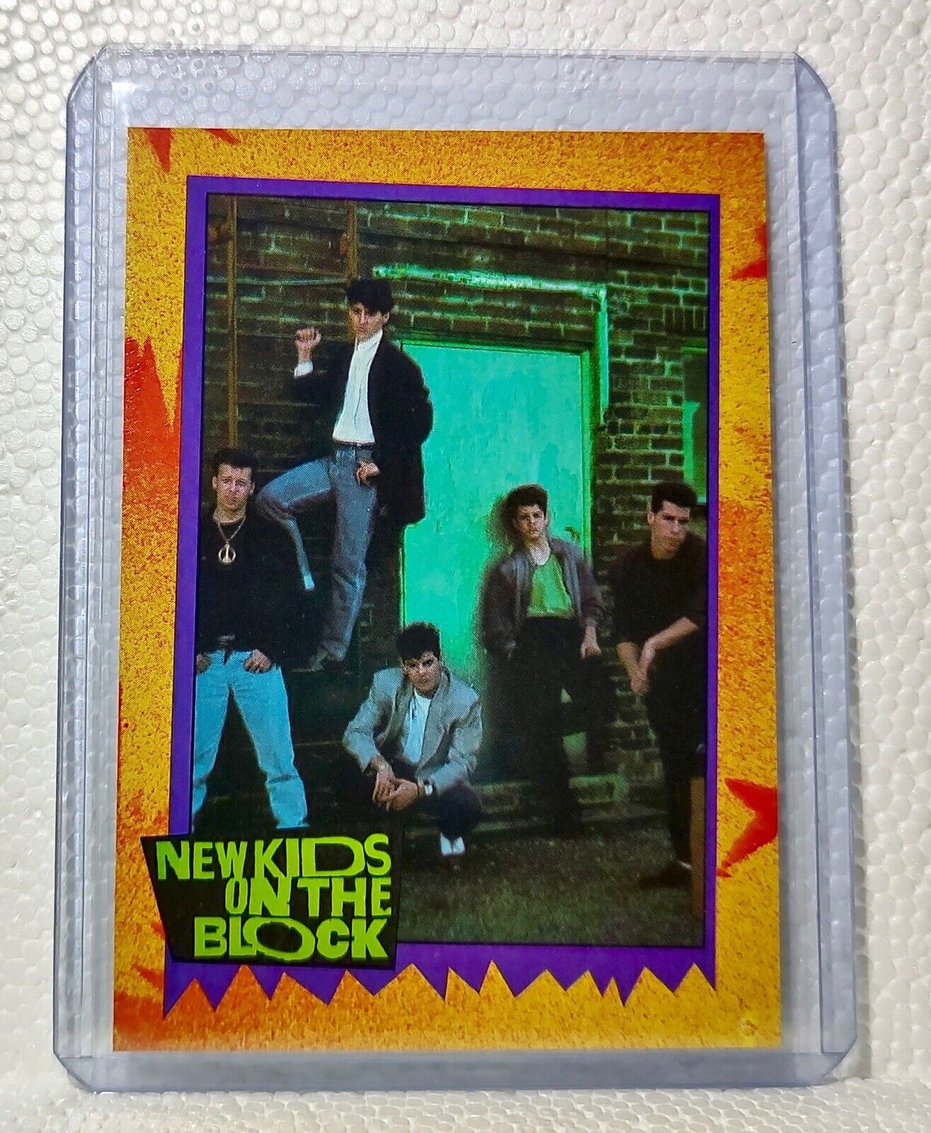 Bookin' 1989 New Kids on the Block #4 Trading Card