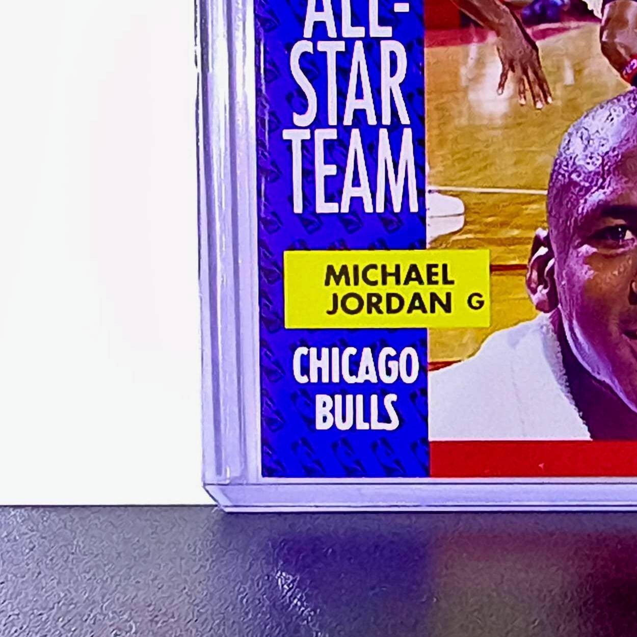 Michael Jordan 1991-92 Fleer #211 Basketball Card HOF Chicago Bulls