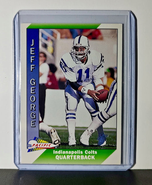Jeff George 1991 Pacific NFL #193 Card Indianapolis Colts