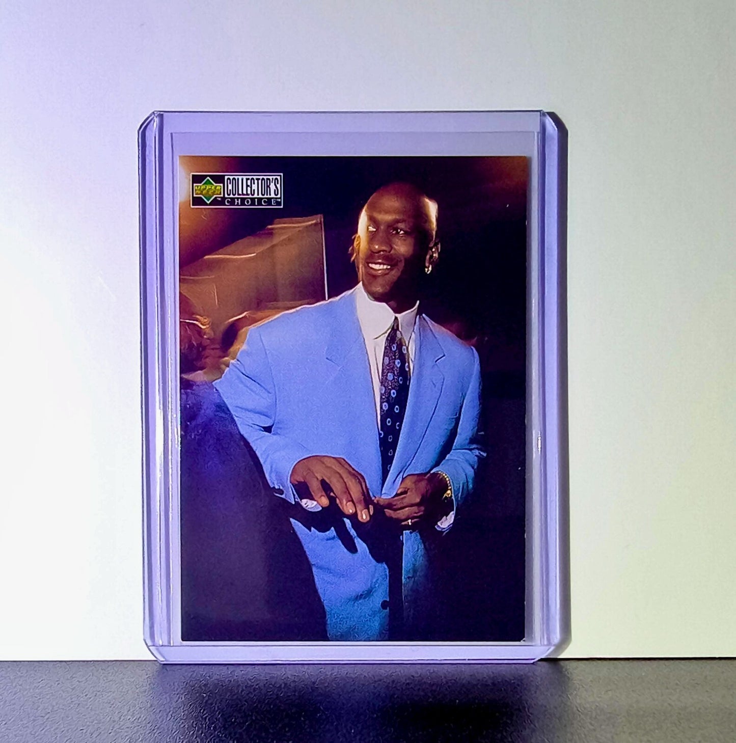 Michael Jordan 1997-98 Upper Deck Collector's Choice #393 Card Chicago Bulls