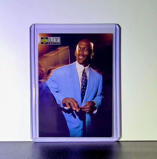 Michael Jordan 1997-98 Upper Deck Collector's Choice #393 Card Chicago Bulls