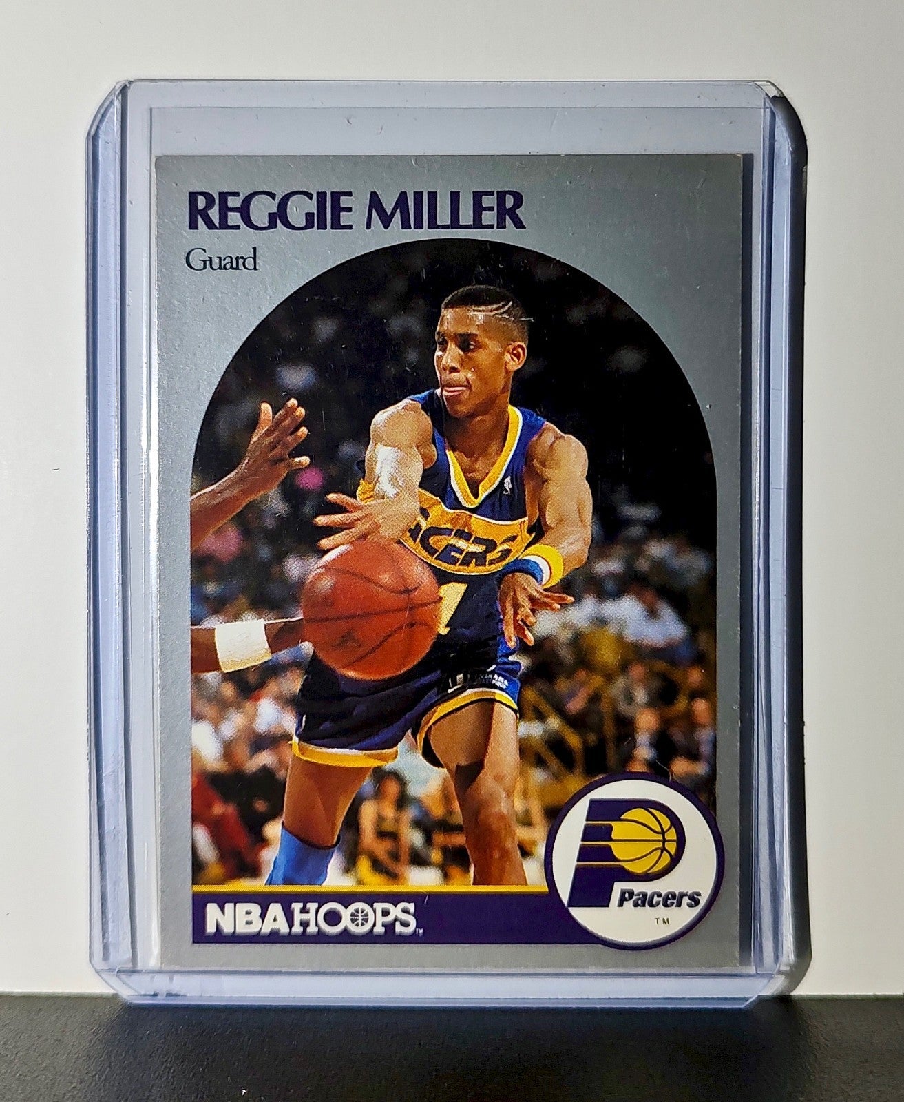Reggie Miller 1990 NBA Hoops NBA #135 Card Indiana Pacers
