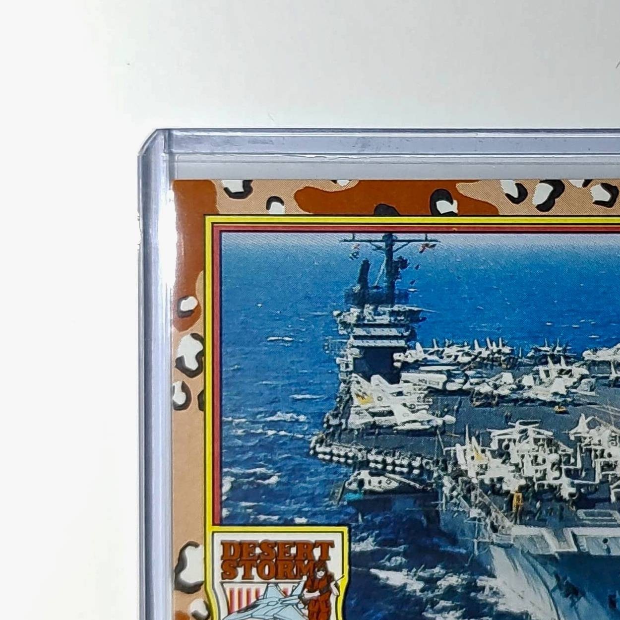 USS America 1991 Topps Desert Storm #57 Card