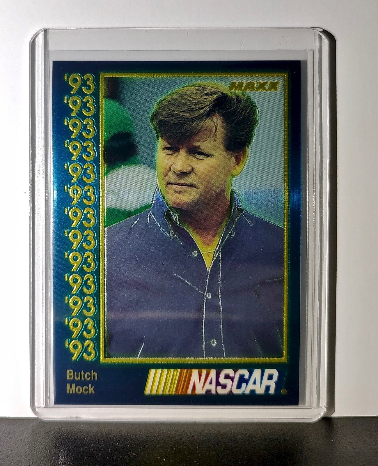 Butch Mock 1993 Maxx Premier Plus Racing #125 NASCAR Card RahMoc Enterprises