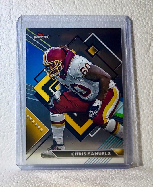 2023 Chris Samuels Topps Finest NFL #249 Football Card Washington Commanders