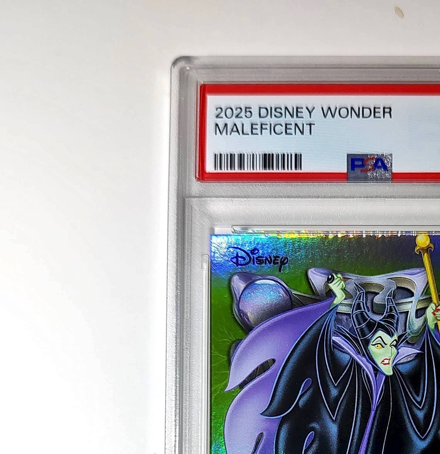 Maleficent 2025 Topps Disney Wonder #175 Card Sleeping Beauty PSA 8 NM-MT