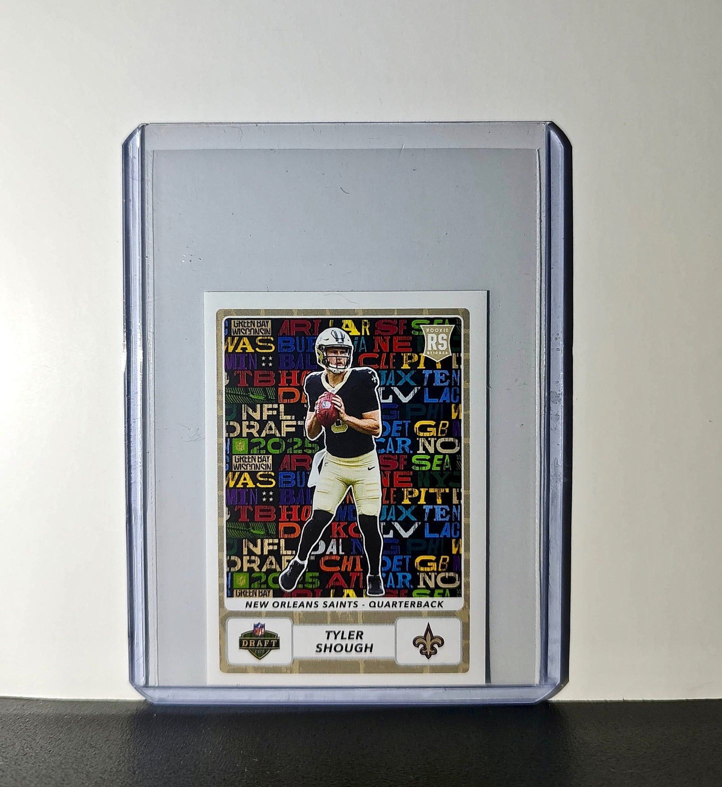 Tyler Shough Rookie 2025 Panini NFL #560 Draft Sticker Saints