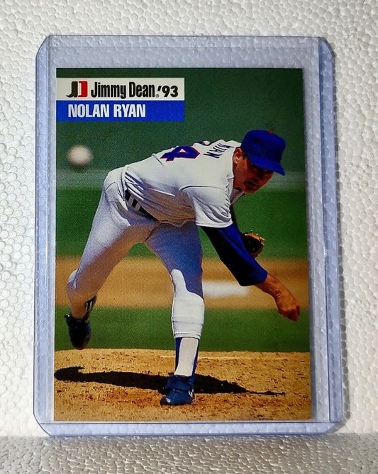 Nolan Ryan 1993 Jimmy Dean MLB #16 Baseball Card Texas Rangers