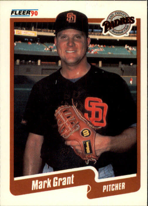1990 Mark Grant Fleer Baseball Card #156
