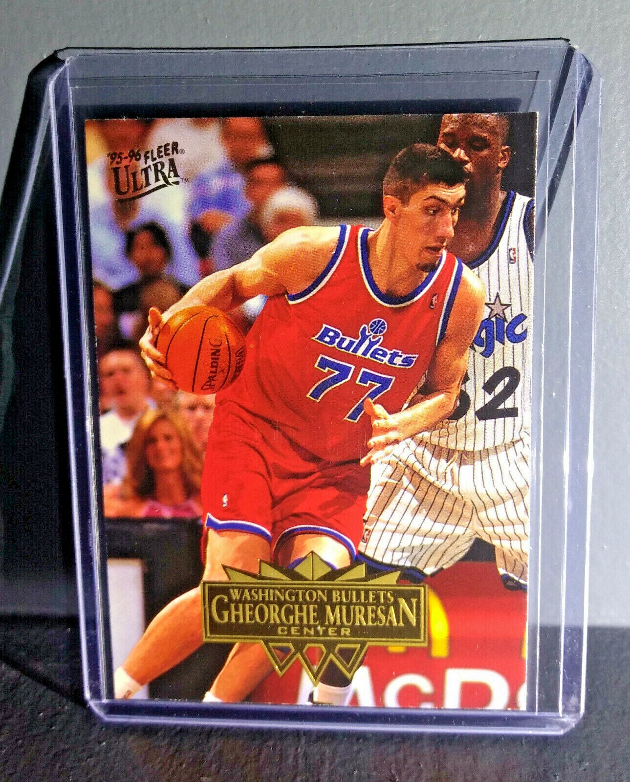 1995-96 Gheorghe Muresan Fleer Ultra #194 Basketball Card