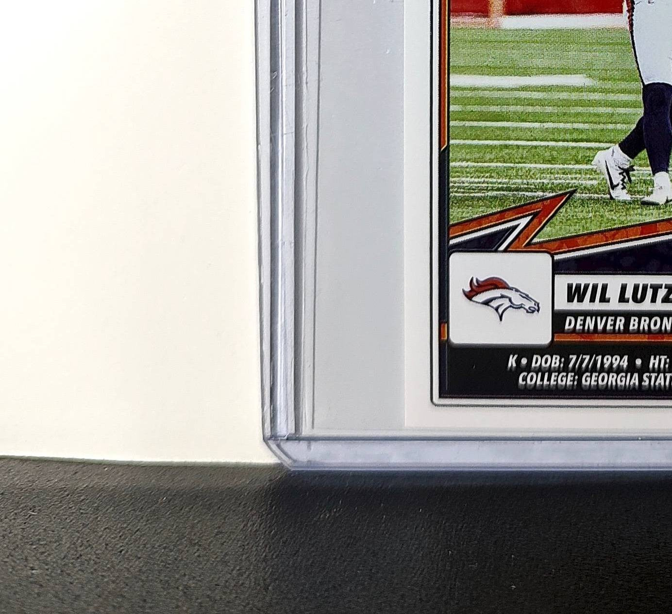 Will Lutz 2025 Panini NFL #244 Sticker Denver Broncos