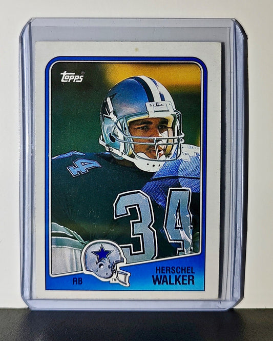 Herschel Walker 1988 Topps NFL #261 Card Dallas Cowboys