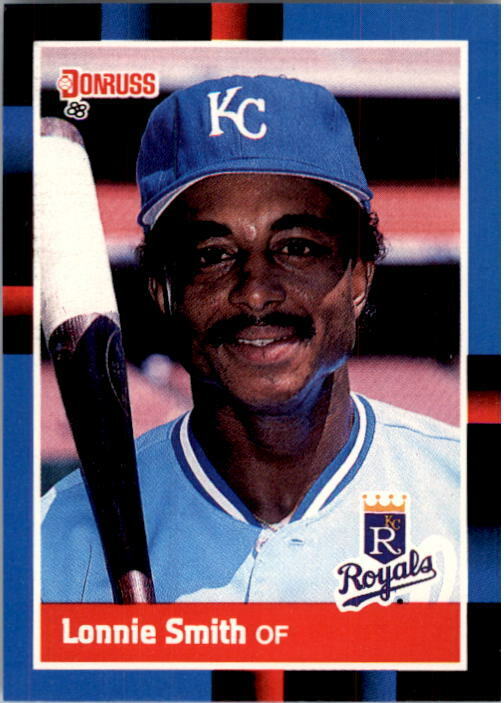 1988 Lonnie Smith Donruss Baseball Card #527