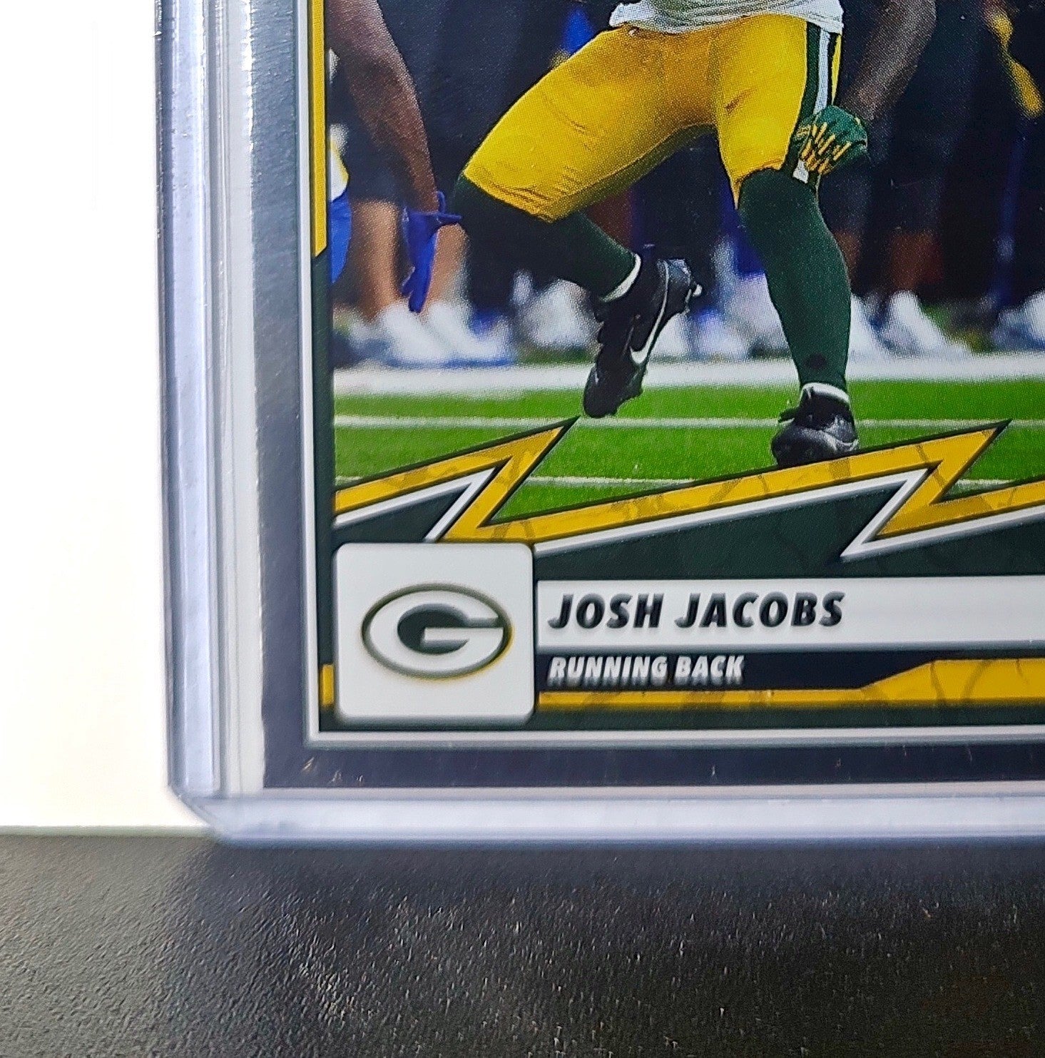 Josh Jacobs 2025 Panini NFL #66 Foil Sticker Card Green Bay Packers