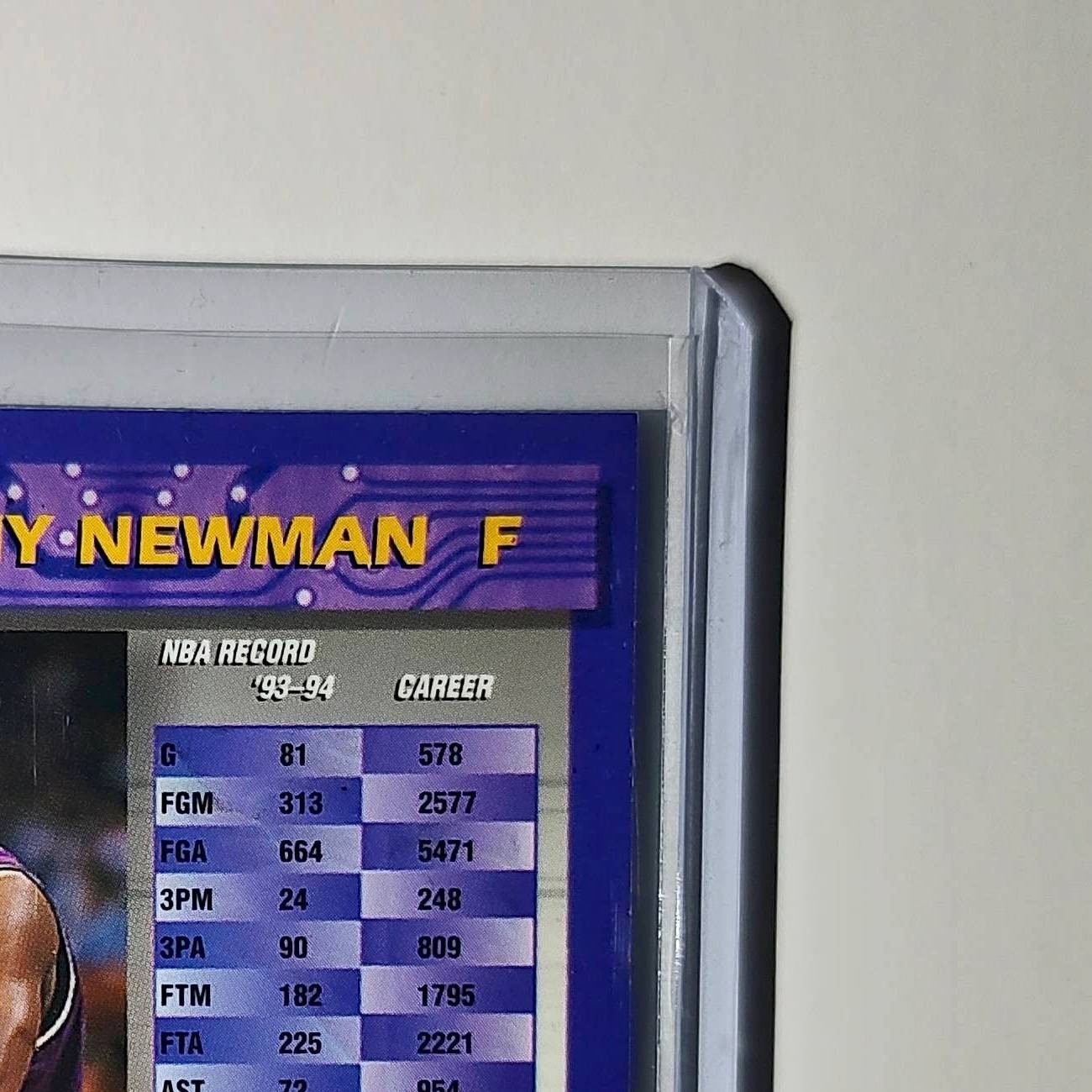 Johnny Newman 1994-95 Topps Finest #199 Basketball Card
