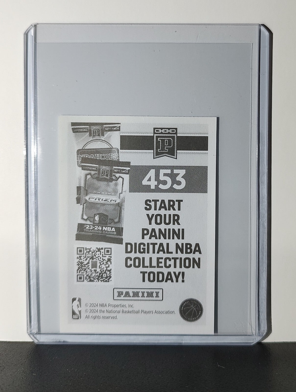 Malik Monk 2024-25 Panini NBA #453 Sticker Card Sacramento Kings