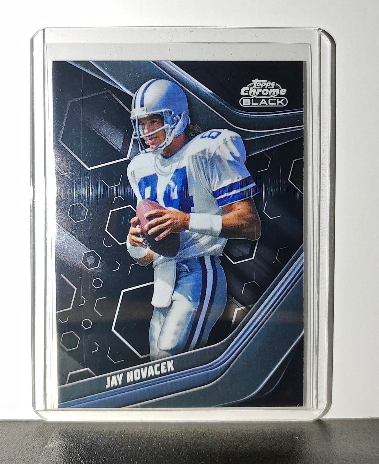 Jay Novacek 2023 Topps Chrome Black NFL #113 Football Card Dallas Cowboys