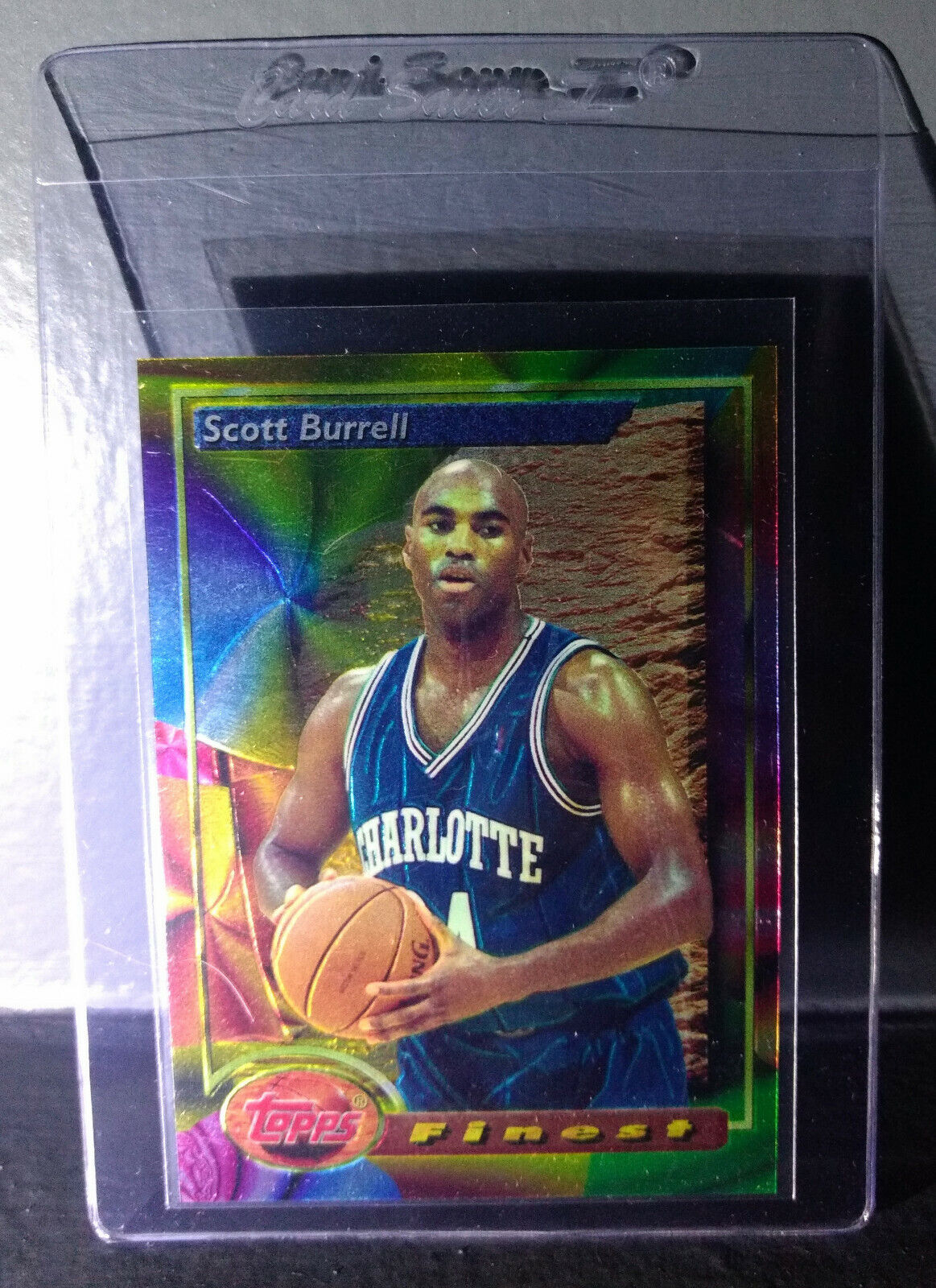 1993-94 Topps Finest Scott Burrell #178 Rookie Basketball Card